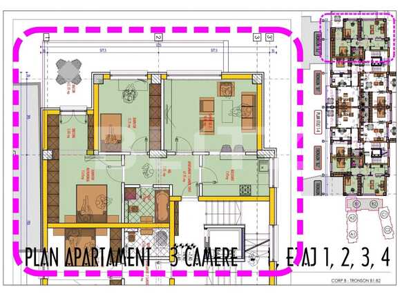 Apartament de vânzare 3 camere Pacurari - 76726AV | BLITZ Iași | Poza9