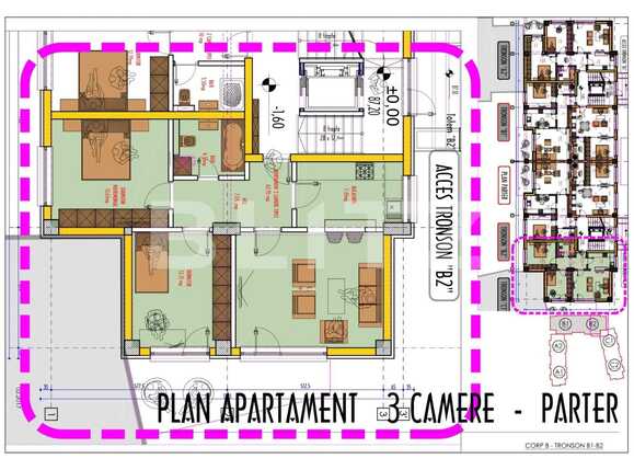 Apartament de vânzare 3 camere Pacurari - 76730AV | BLITZ Iași | Poza2