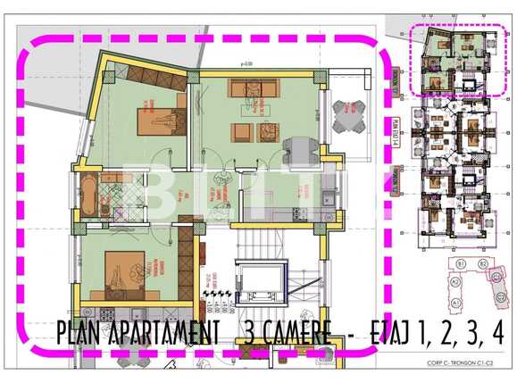 Apartament de vânzare 3 camere Pacurari - 76741AV | BLITZ Iași | Poza11
