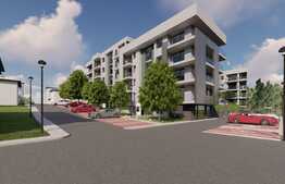 Apartament 3 camere, decomandat, 66.85 mp, terasa 37.95 mp, zona Pacurari