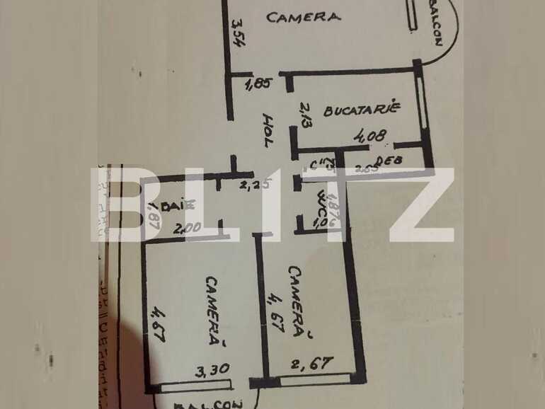 Apartament de vânzare 3 camere Pacurari - 77386AV | BLITZ Iași | Poza1
