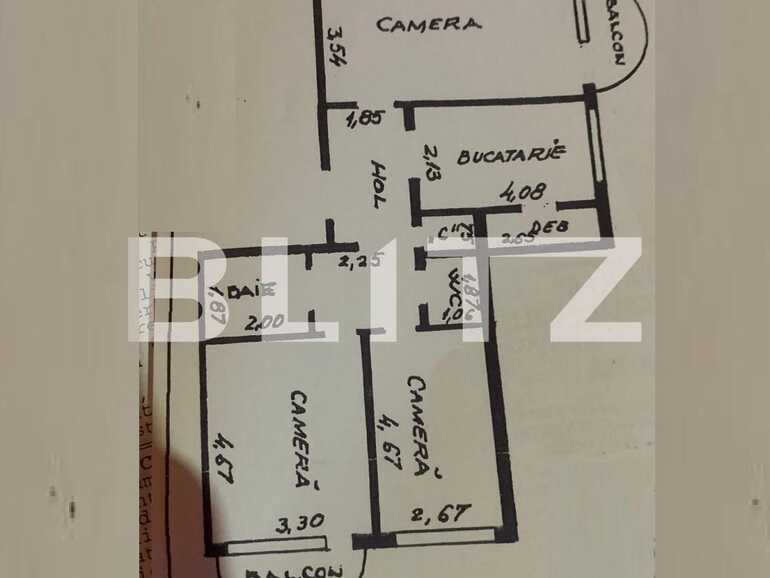 Apartament de vanzare 3 camere Pacurari - 77386AV | BLITZ Iasi | Poza1