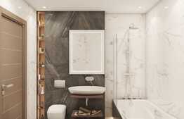 Apartament nou, 1 camera, 36.5 mp, COMISION 0 