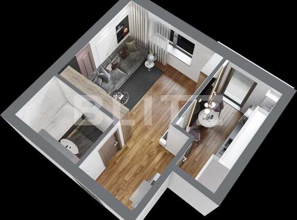 Garsonieră de vânzare Frumoasa - 77431AV | BLITZ Iași | Poza2