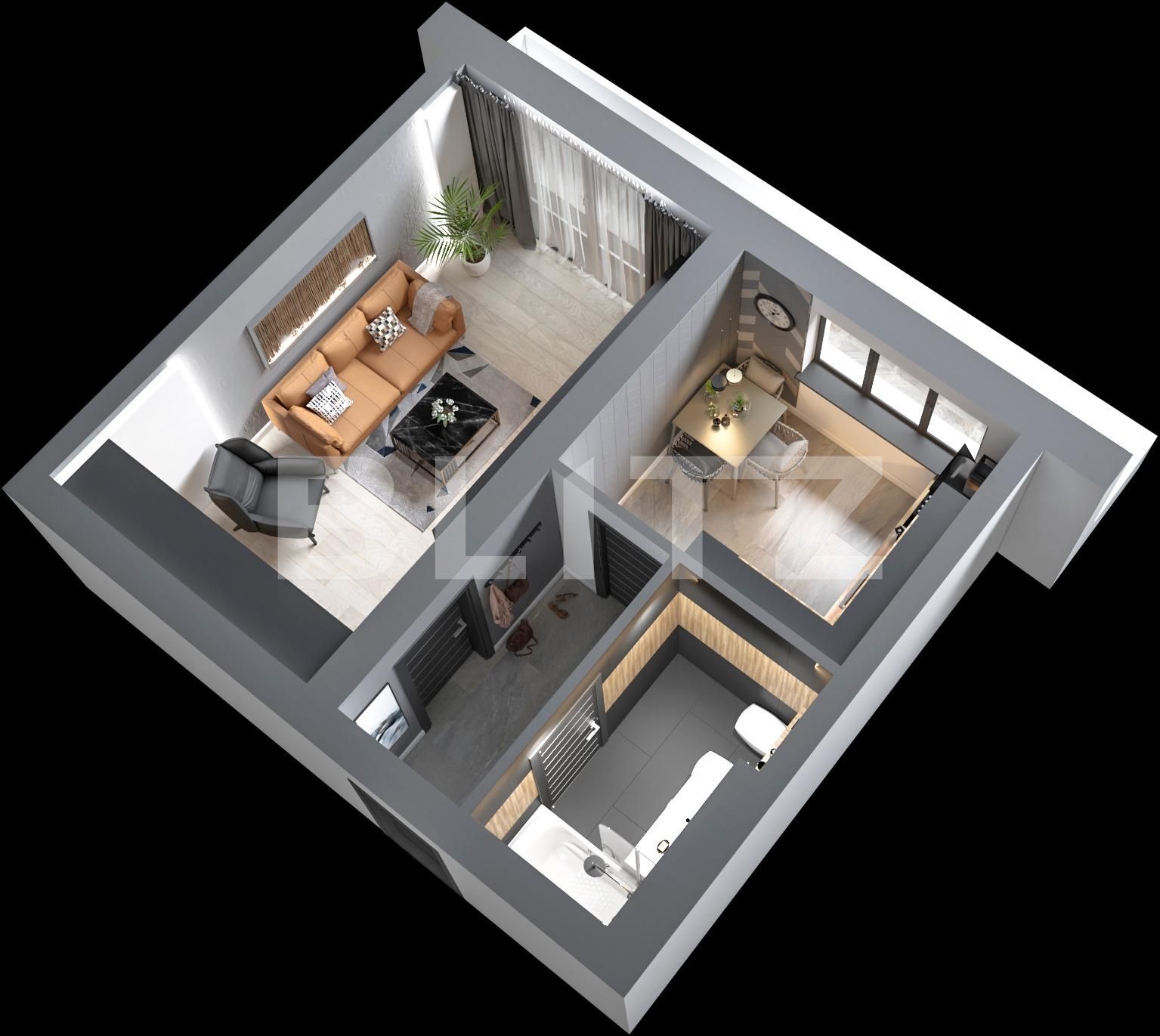 Garsonieră de vânzare Frumoasa - 77435AV | BLITZ Iași | Poza1