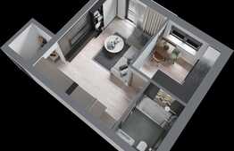 Apartament premium cu sistem smart home, 1 camera, 41 mp, intr-un cartier rezidential