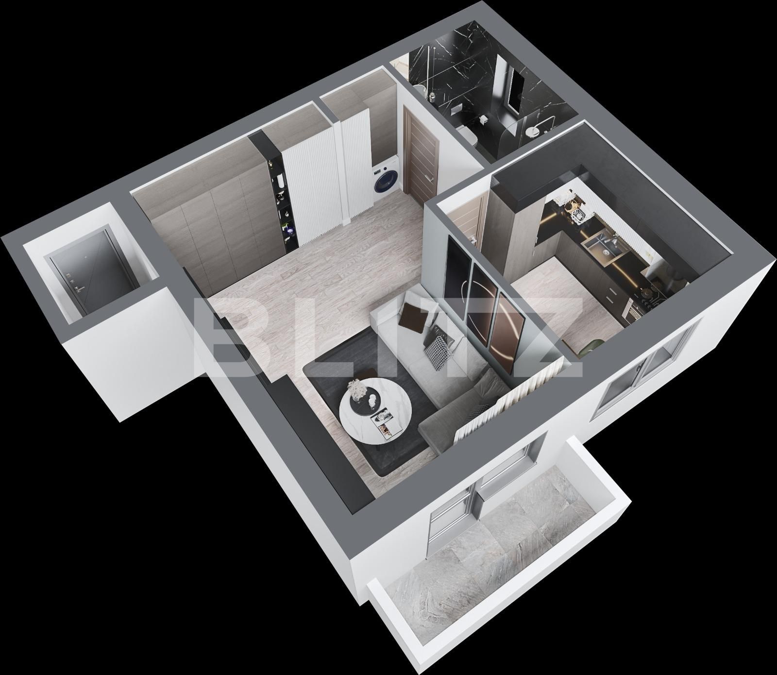 Garsonieră de vânzare Frumoasa - 77436AV | BLITZ Iași | Poza8