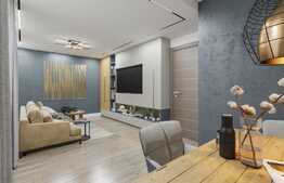 Apartament premium de 2 camere, 60.5 mp, zona Poitiers. COMISION 0