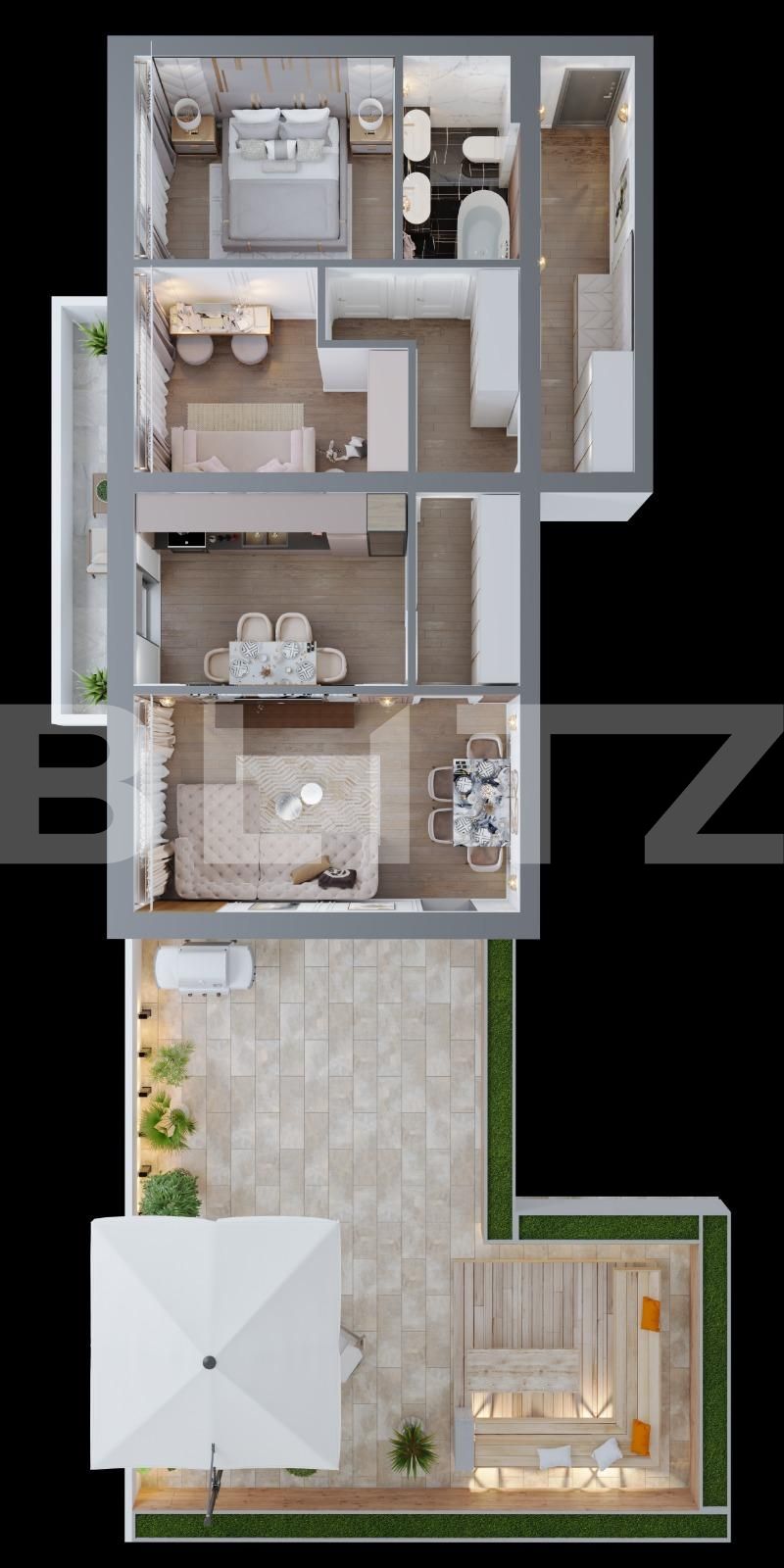Apartament de vânzare 3 camere Frumoasa - 77441AV | BLITZ Iași | Poza14