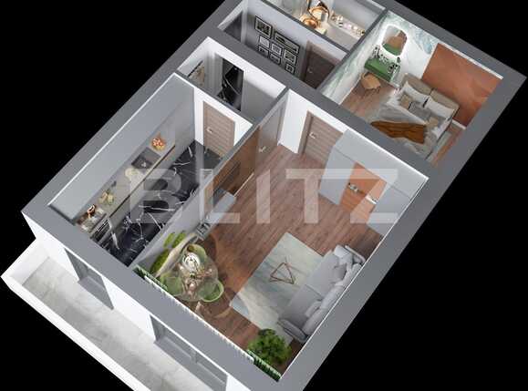 Apartament de vânzare 2 camere Frumoasa - 77446AV | BLITZ Iași | Poza8