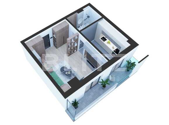 Garsonieră de vânzare Nicolina - 77455AV | BLITZ Iași | Poza2