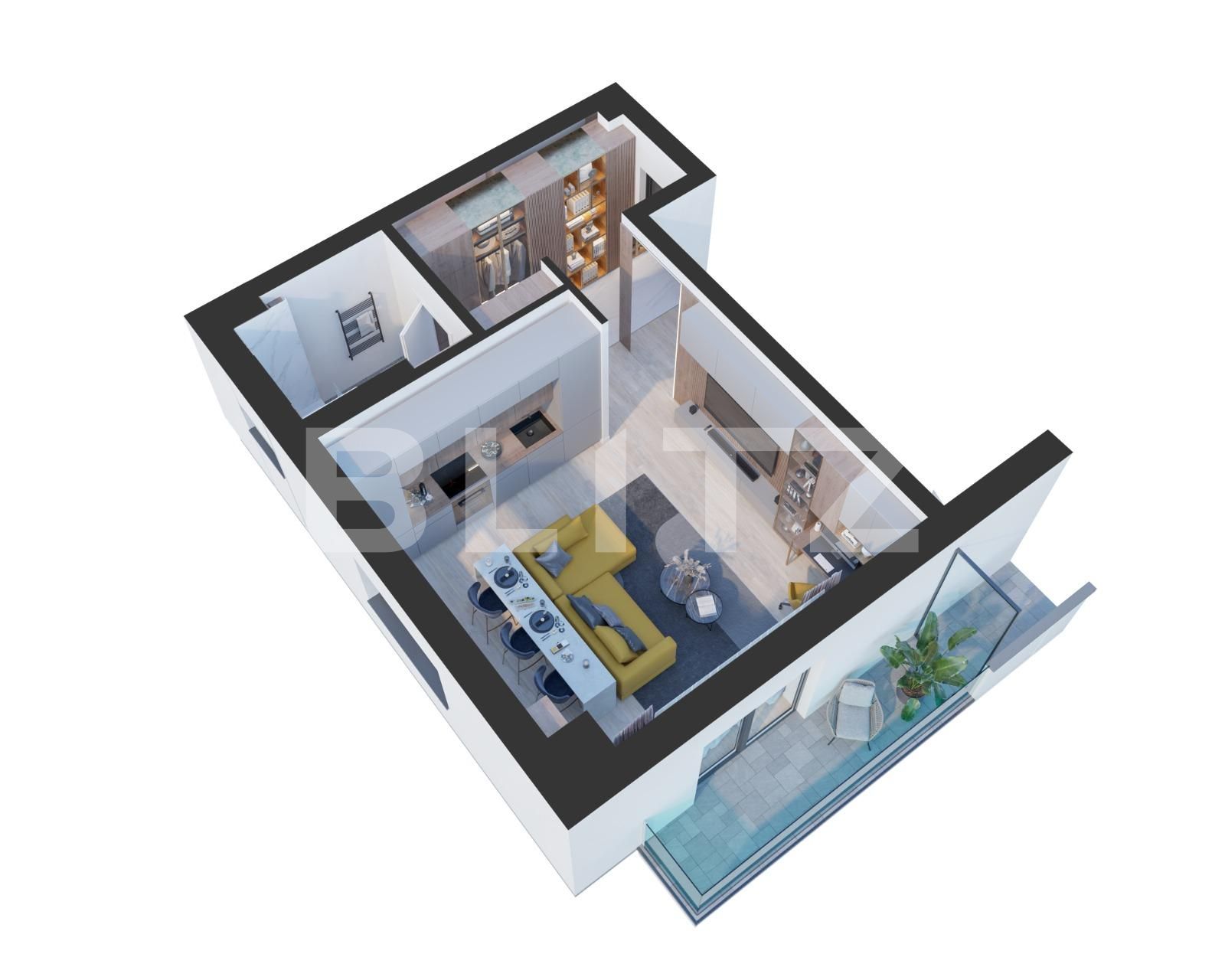 Garsonieră de vânzare Nicolina - 77457AV | BLITZ Iași | Poza6