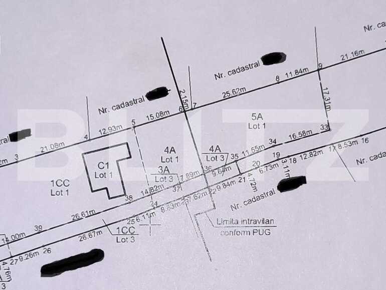 Teren de vânzare Rediu - 77462TV | BLITZ Iași | Poza1