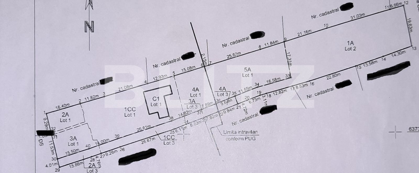 Teren de vânzare Rediu - 77462TV | BLITZ Iași | Poza1
