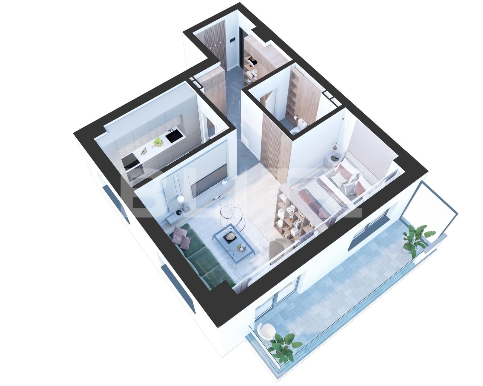 Apartament de vânzare 2 camere Nicolina - 77467AV | BLITZ Iași | Poza5