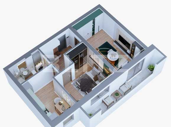 Apartament de vânzare 2 camere Frumoasa - 77468AV | BLITZ Iași | Poza9