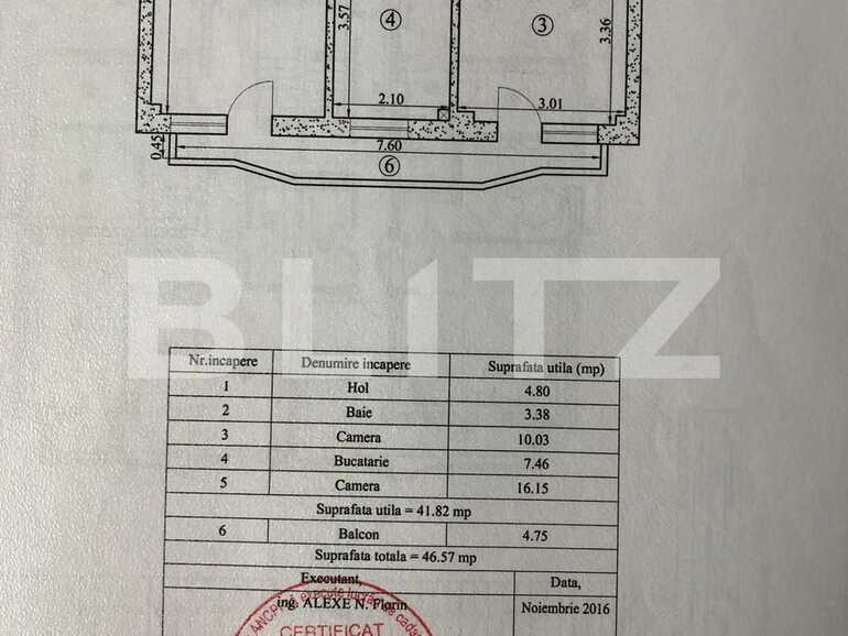 Apartament de vânzare 2 camere Galata - 78049AV | BLITZ Iași | Poza1