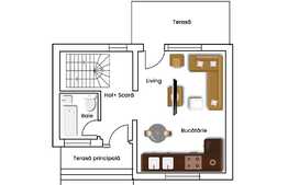 Casa tip duplex, 12 mp terasa si 96 mp gradina, zona Visani