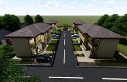 Casa tip duplex, 12 mp terasa si 96 mp gradina, zona Visani