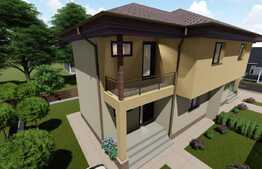 Casa tip duplex, 12 mp terasa si 192 mp gradina, zona Visani