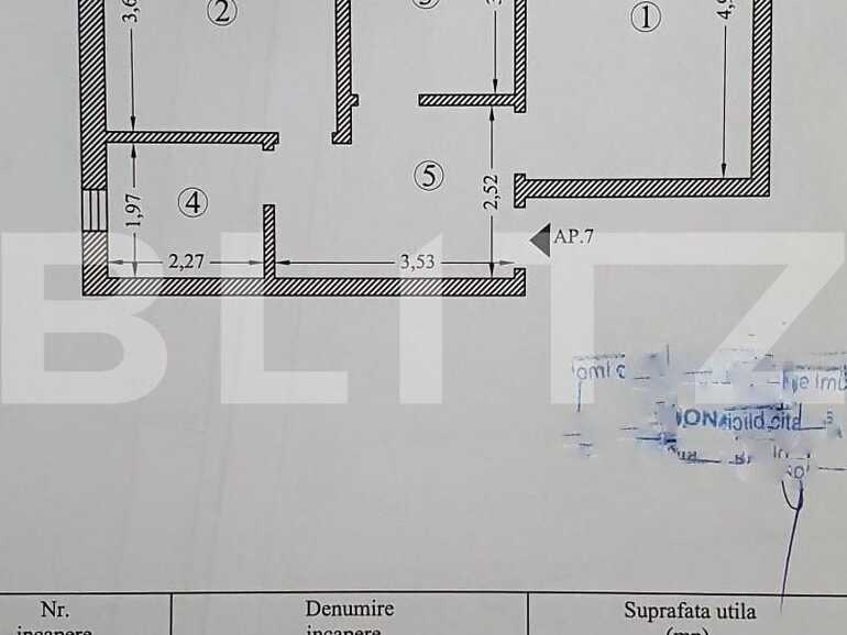 Apartament de vânzare 2 camere Strugurilor - 78970AV | BLITZ Iași | Poza1