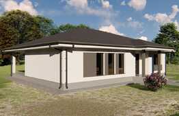 Casa individuala de 4 camere cu canalizare, 684 mp teren, zona Gaureni