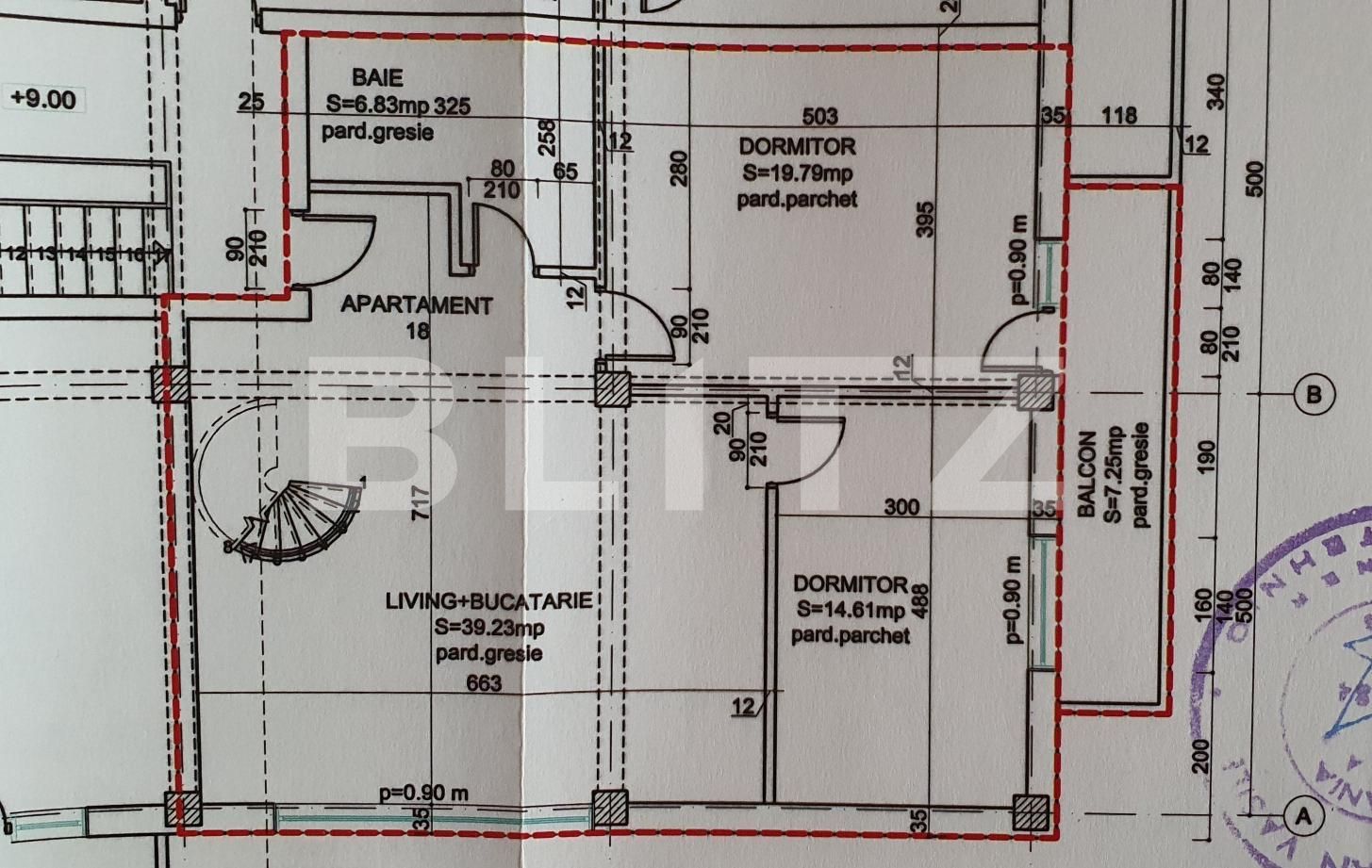 Apartament spatios de 4 camere, decomandat cu doua locuri parcare, zona Cug