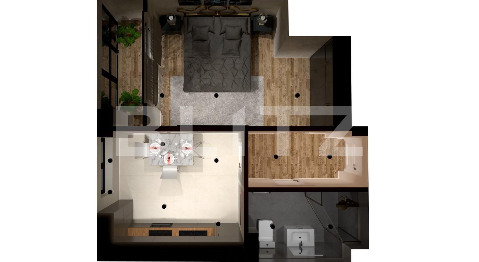 Garsonieră de vânzare Lunca Cetatuii - 79437AV | BLITZ Iași | Poza8