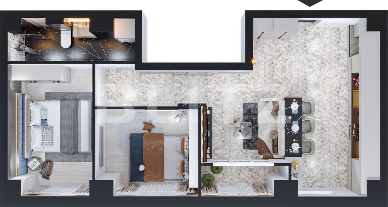 Apartament de vânzare 3 camere Lunca Cetatuii - 79445AV | BLITZ Iași | Poza9