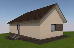 Casa individuala de 3 camere, 500 mp teren, zona Tomesti