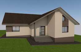 Casa individuala de 3 camere, 500 mp teren, zona Tomesti