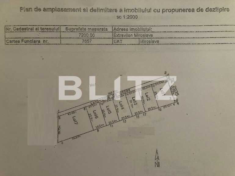 Teren de vânzare Miroslava - 79894TV | BLITZ Iași | Poza4