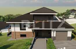 Vila de 4 camere, 178.5 mp utili, teren 500 mp, zona Bucium