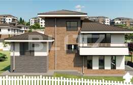 Vila de 4 camere, 178.5 mp utili, teren 500 mp, zona Bucium