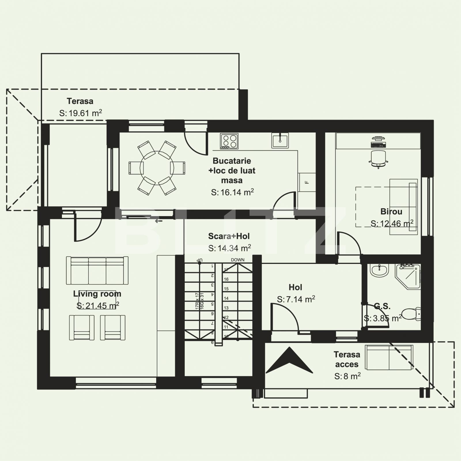 Casa de vânzare 4 camere Bucium - 79937CV | BLITZ Iași | Poza2