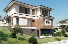 Vila de 5 camere cu panorama, 196.3 mp utili, teren 750 mp, zona Bucium