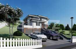 Vila de 5 camere cu panorama, 272.1 mp, teren 1500 mp, Bucium