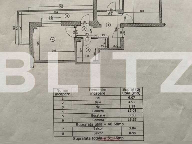 Apartament de vânzare 2 camere Pacurari - 80037AV | BLITZ Iași | Poza1