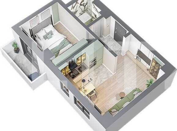 Apartament de vânzare 2 camere Tatarasi - 80614AV | BLITZ Iași | Poza2