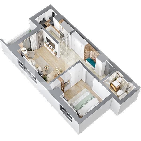 Apartament de vânzare 2 camere Tatarasi - 80617AV | BLITZ Iași | Poza2