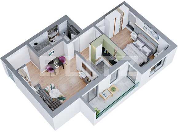 Apartament de vânzare 2 camere Canta - 80621AV | BLITZ Iași | Poza3