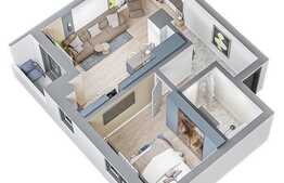 Apartament 2 camere, 48.97 mp, zona exclusivista Tatarasi Sud