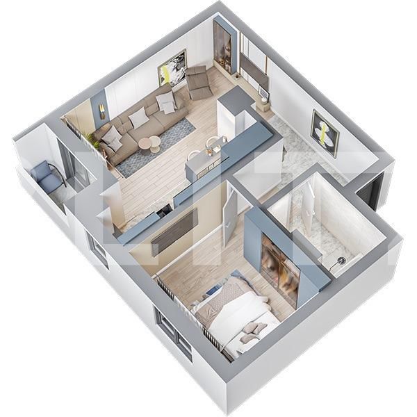 Apartament de vânzare 2 camere Tatarasi - 80623AV | BLITZ Iași | Poza2