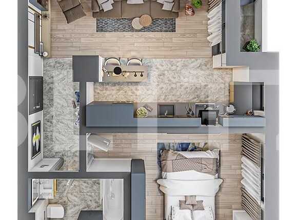 Apartament de vânzare 2 camere Tatarasi - 80626AV | BLITZ Iași | Poza1