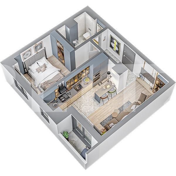 Apartament de vânzare 2 camere Tatarasi - 80626AV | BLITZ Iași | Poza2