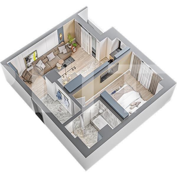 Apartament de vânzare 2 camere Tatarasi - 80626AV | BLITZ Iași | Poza3