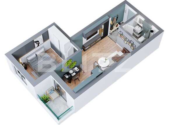 Apartament de vânzare 2 camere Canta - 80628AV | BLITZ Iași | Poza3