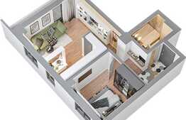 Apartament 2 camere 53.73 mp, zona exclusivista Tatarasi Sud