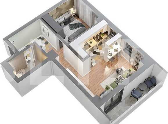 Apartament de vânzare 2 camere Tatarasi - 80629AV | BLITZ Iași | Poza2