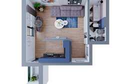 Apartament Garsoniera, 39.63 mp, Dacia